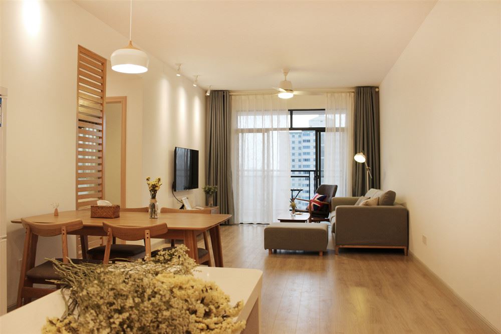 北海市东峰世纪公寓现代简约风格二居室装修案例