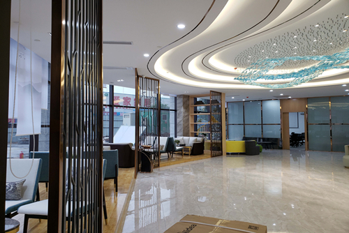 深圳市皇庭世茂裕玺现代风格办公空间装修案例