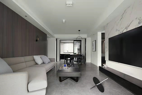 深圳市深物业金领现代简约风格三居室装修案例